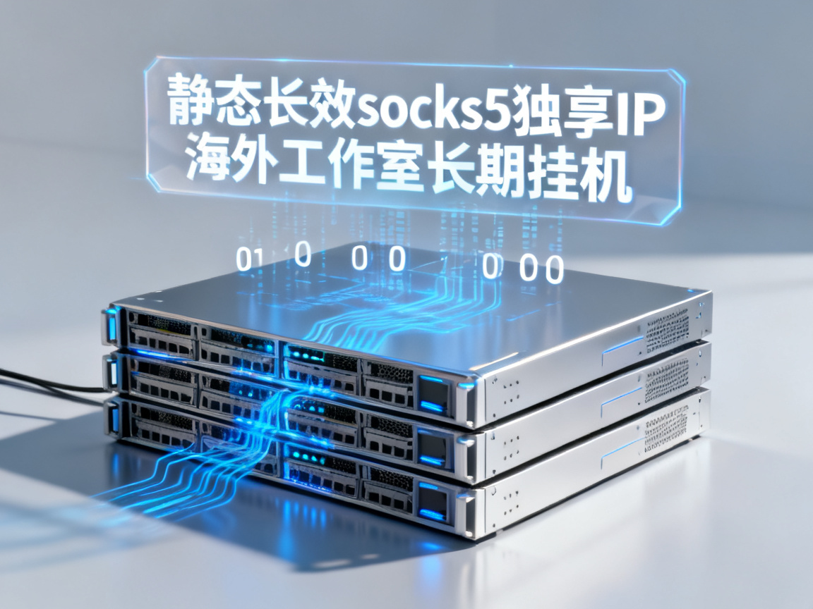 静态长效socks5独享IP海外工作室长期挂机？ 